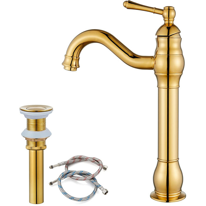 gotonovo Vessel Sink Bathroom Faucet with Drain Assembly Wayfair